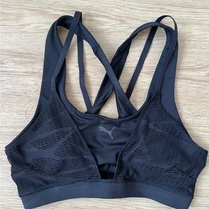 Puma Studio Lace Strappy Bra Size S